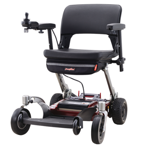 FreeRider USA-Luggie Chair-Folding Power Chair-Heavy Duty Bariatric-320 lbs Weight Capacity
