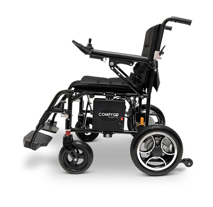 ComfyGO-X-7-Lightweight Electric Wheelchair-Travel Friendly-Foldable