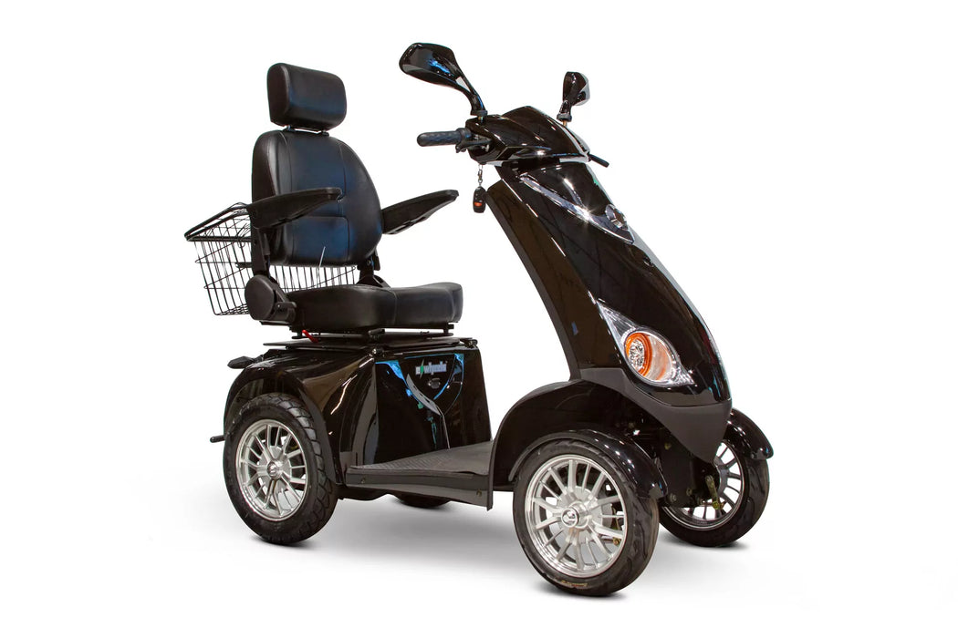 EWheels-EW-72: 4-Wheel Mobility Scooter-Heavy Duty 500 lbs Weight Capacity