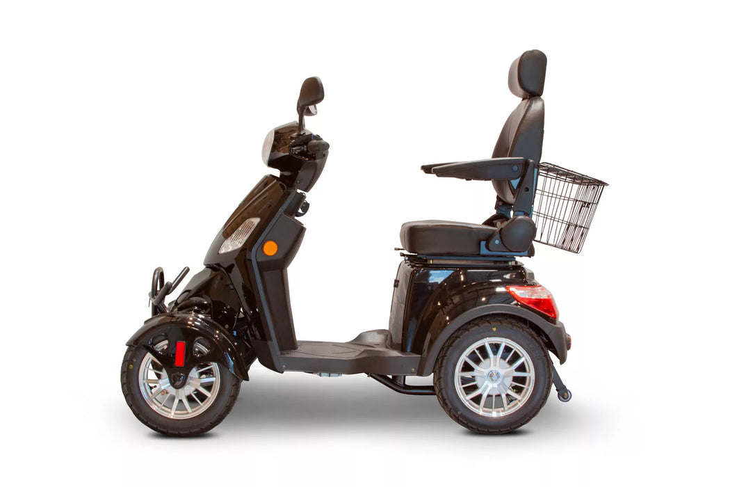 EWheels-EW-46: 4-Wheel Recreational Mobility Scooter-Heavy Duty 400 lbs