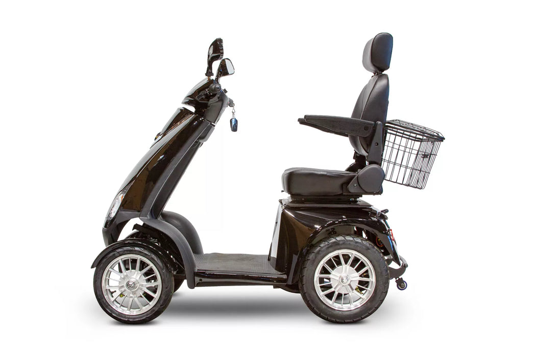 EWheels-EW-72: 4-Wheel Mobility Scooter-Heavy Duty 500 lbs Weight Capacity