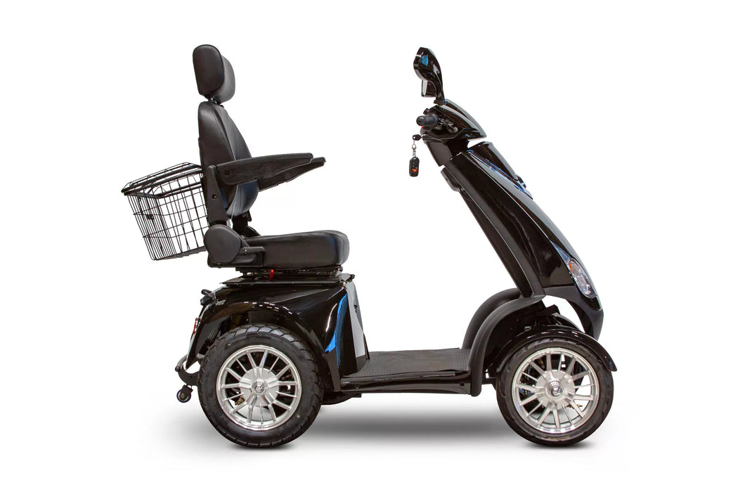 EWheels-EW-72: 4-Wheel Mobility Scooter-Heavy Duty 500 lbs Weight Capacity