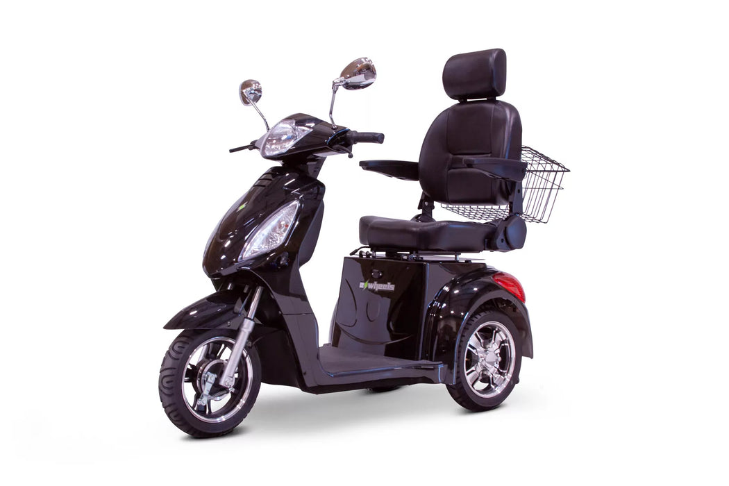 EWheels-EW-36: 3 Wheel Elite Mobility Scooter-Heavy Duty 350 lbs Weight Capacity