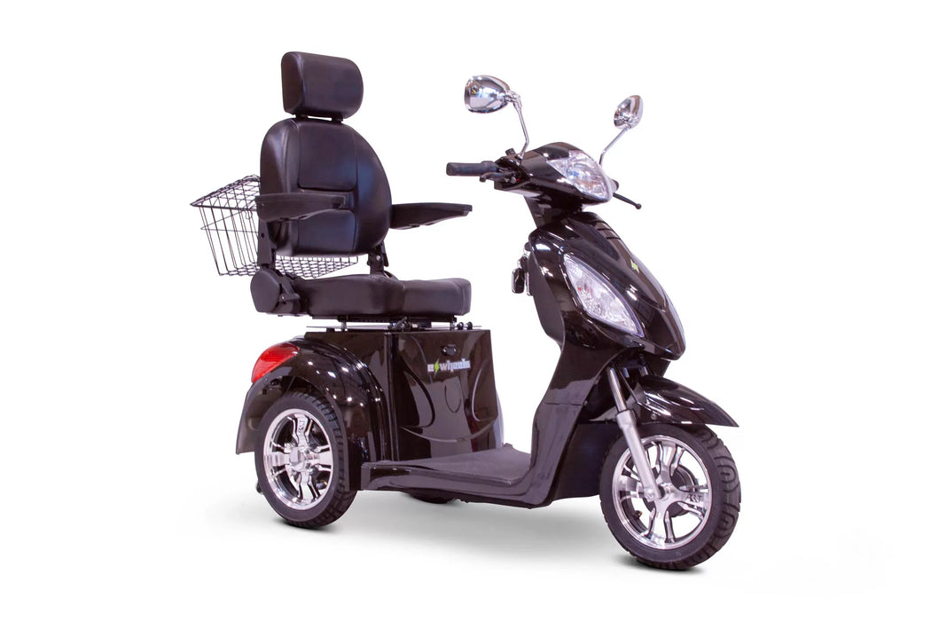 EWheels-EW-36: 3 Wheel Elite Mobility Scooter-Heavy Duty 350 lbs Weight Capacity