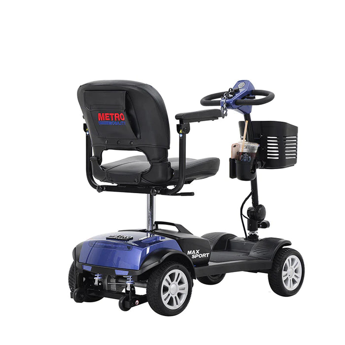 Metro Mobility-Max Sport-4-Wheel Mobility Scooter-Heavy Duty Bariatric-300 lbs Weight Capacity