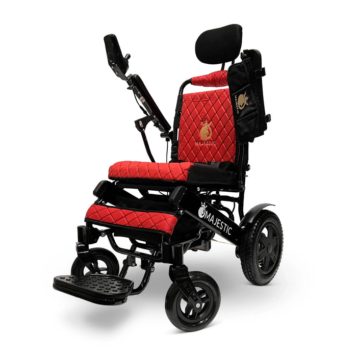 ComfyGO-MAJESTIC IQ-9000-Remote Controlled Lightweight Electric Wheelchair-Non Recline