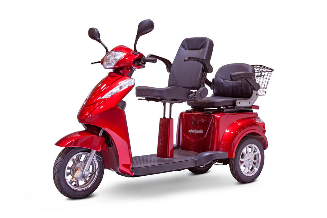 EWheels-EW-66-2-Seater Mobility Scooter-Heaviest Duty 600 lbs Weight Capacity