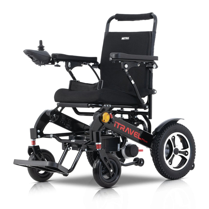 Metro Mobility-iTravel Plus-Electric Wheelchair-Heavy Duty Bariatric-300 lbs Weight Capacity