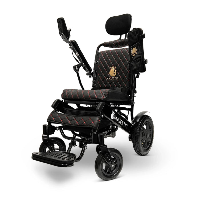 ComfyGO-MAJESTIC IQ-9000-Remote Controlled Lightweight Electric Wheelchair-Non Recline