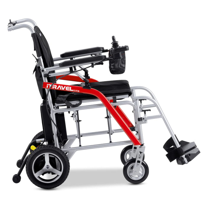 Metro Mobility-iTravel Lite-Portable Electric Wheelchair-220 lbs Weight Capacity