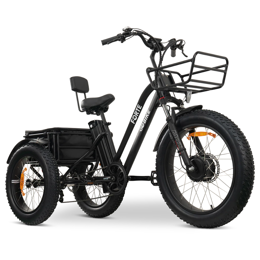 GOBike FORTE Heavy Duty Electric Tricycle Golden Wheels Mobility