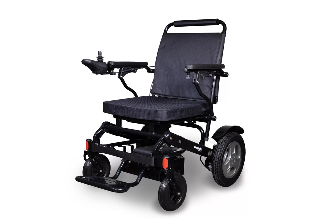 EWheels-EW-M45-Foldable Electric Wheelchair-Heavy Duty 400 lbs Weight Capacity