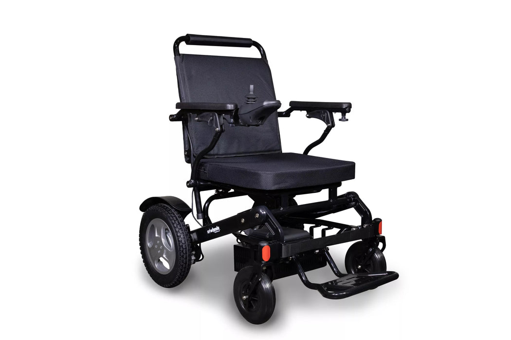 EWheels-EW-M45-Foldable Electric Wheelchair-Heavy Duty 400 lbs Weight Capacity