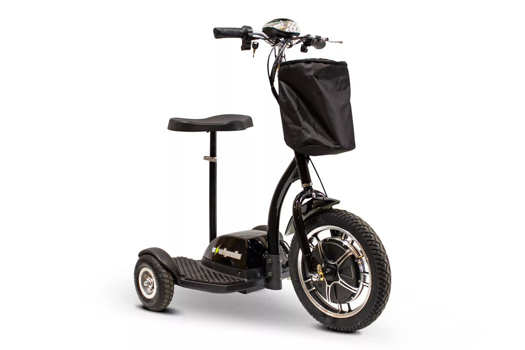 EWheels-EW-18- Dual Stand-N-Ride Scooter with Folding Tiller (Unassembled)