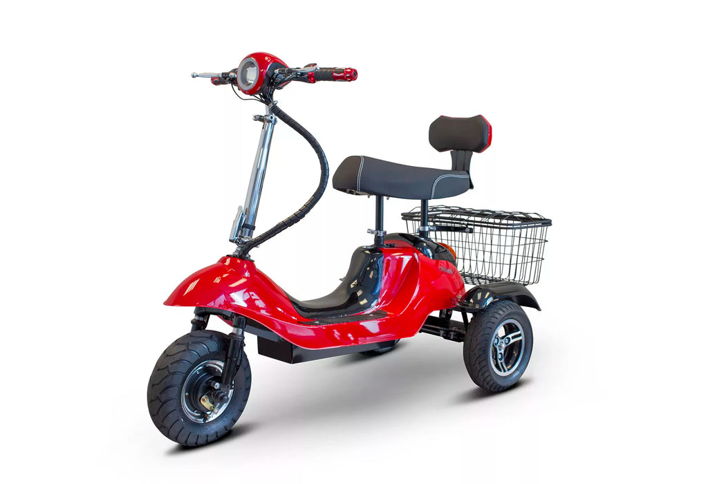 EWheels-EW-19: Sporty 3-Wheel Mobility Scooter (Removable Seat)