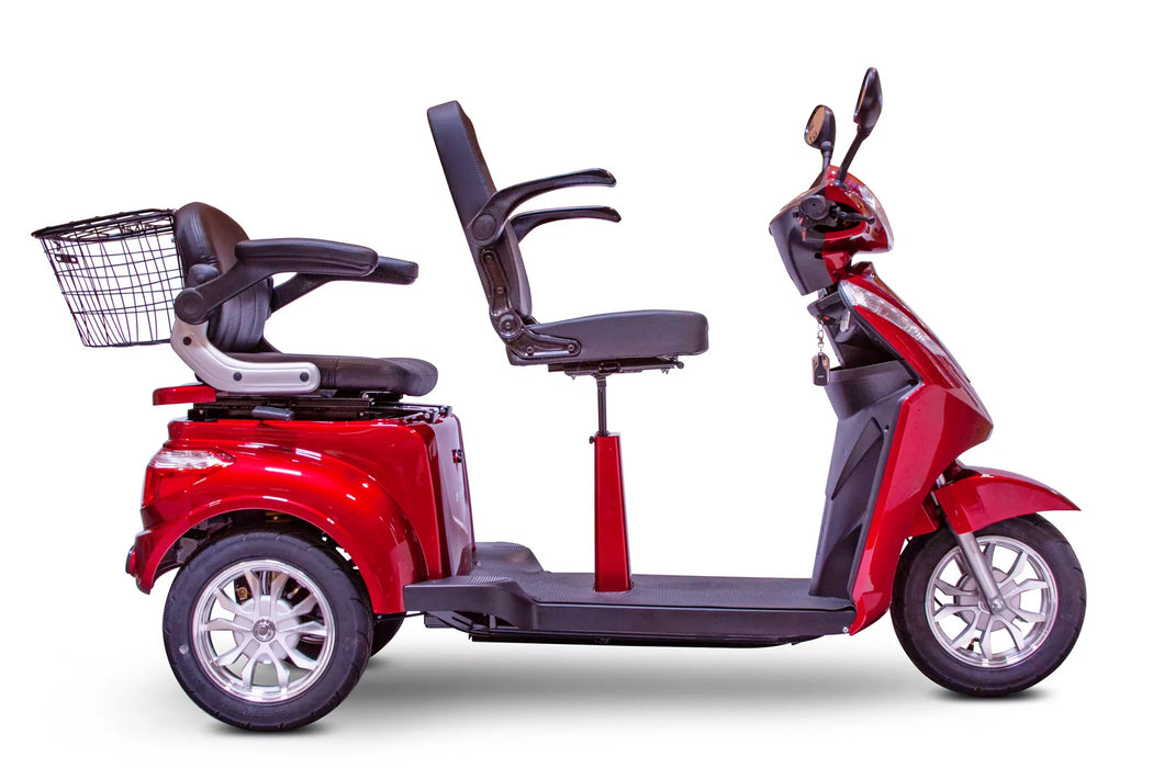 EWheels-EW-66-2-Seater Mobility Scooter-Heaviest Duty 600 lbs Weight Capacity