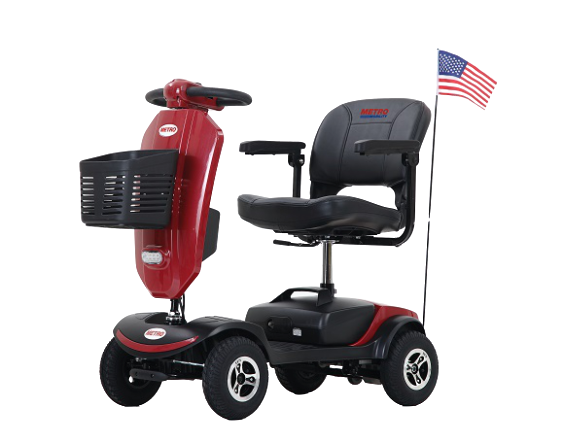 Metro Mobility-Patriot-4-Wheel Mobility Scooter (Non Medical Use Only)-300 lbs Weight Capacity