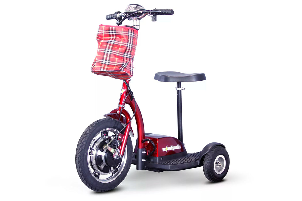 EWheels-EW-18- Dual Stand-N-Ride Scooter with Folding Tiller (Unassembled)