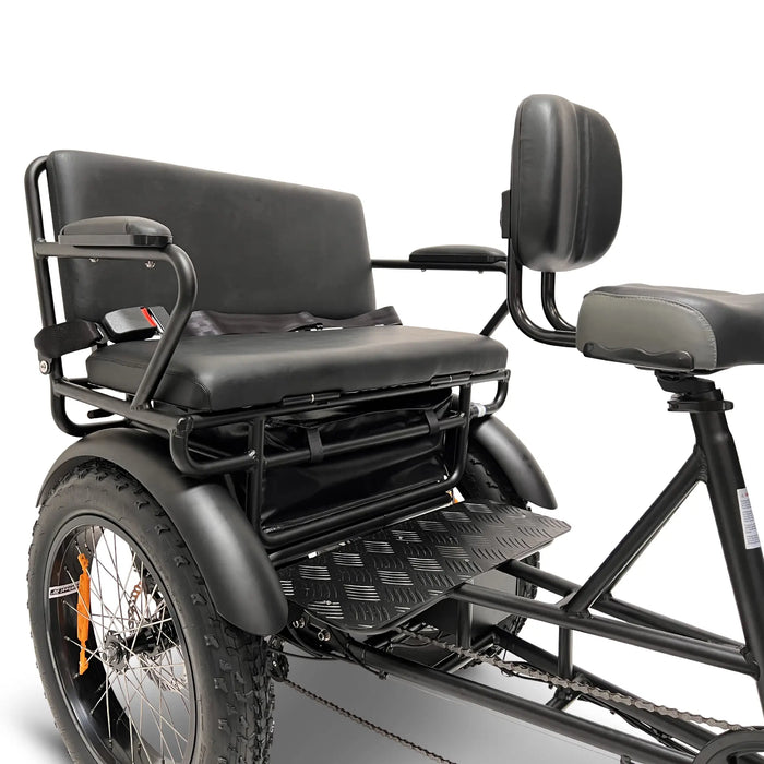 GOBike FORTE Electric Tricycle With Rear Seat Golden Wheels Mobility