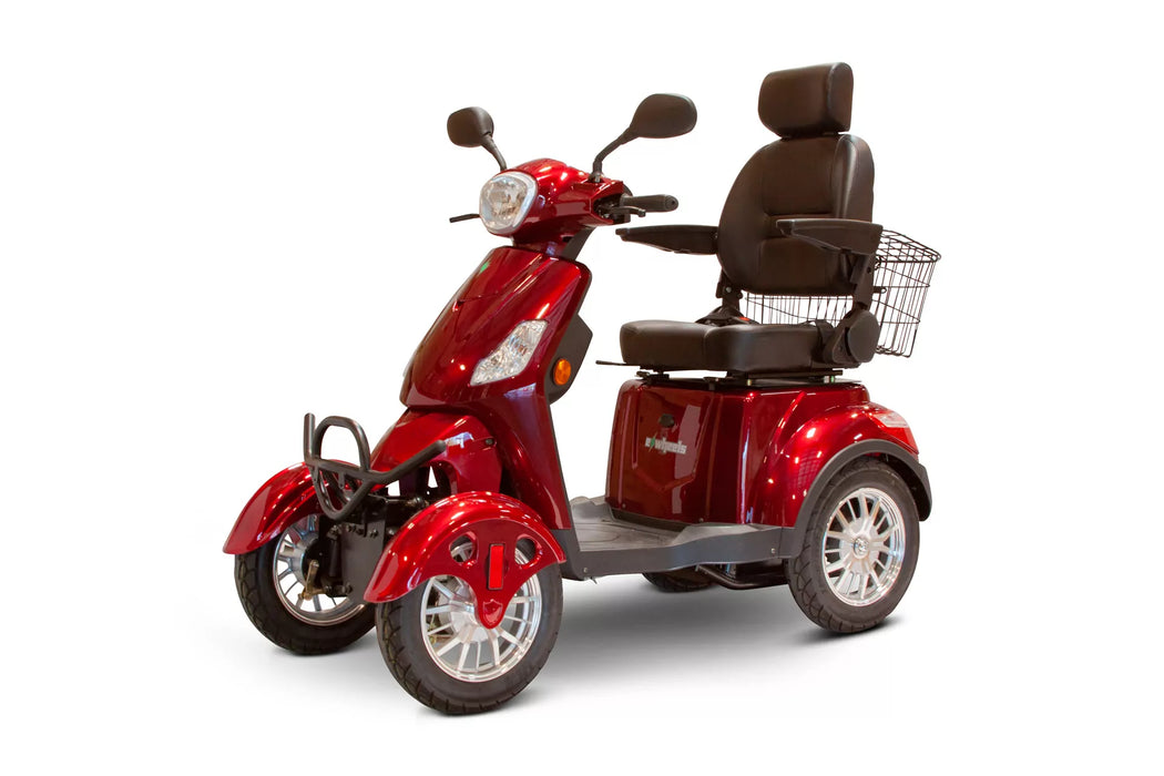 EWheels-EW-46: 4-Wheel Recreational Mobility Scooter-Heavy Duty 400 lbs