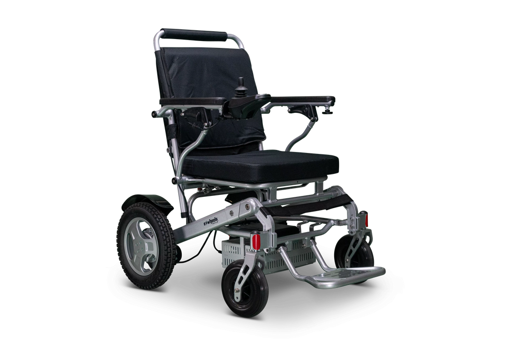 EWheels-EW-M45-Foldable Electric Wheelchair-Heavy Duty 400 lbs Weight Capacity