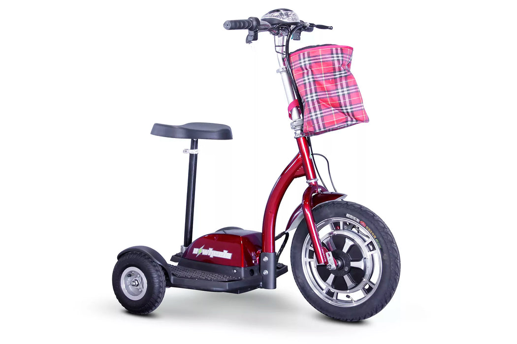 EWheels-EW-18- Dual Stand-N-Ride Scooter with Folding Tiller (Unassembled)