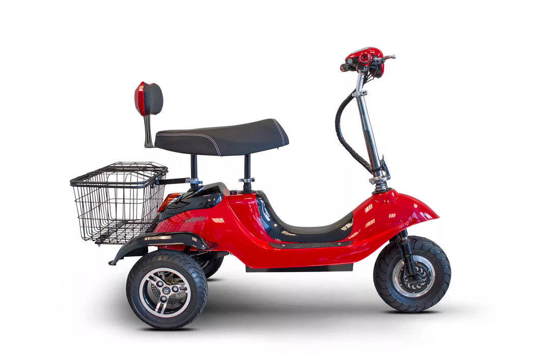 EWheels-EW-19: Sporty 3-Wheel Mobility Scooter (Removable Seat)