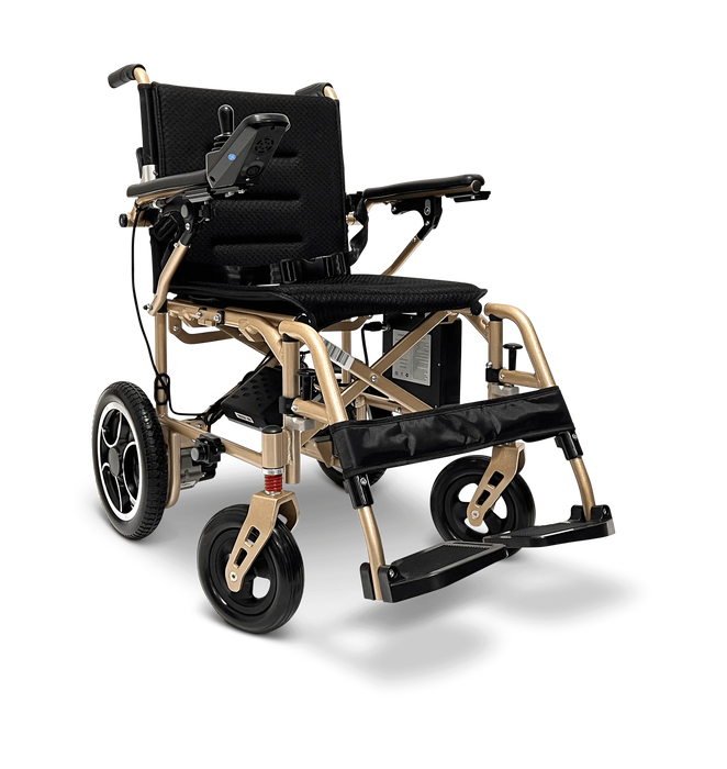 ComfyGO-X-7-Lightweight Electric Wheelchair-Travel Friendly-Foldable