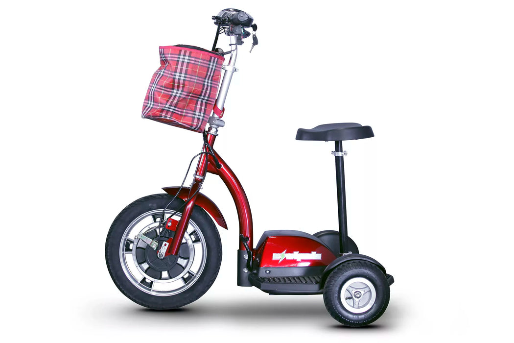 EWheels-EW-18- Dual Stand-N-Ride Scooter with Folding Tiller (Unassembled)