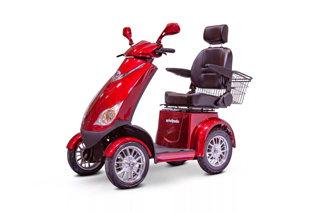 EWheels-EW-72: 4-Wheel Mobility Scooter-Heavy Duty 500 lbs Weight Capacity