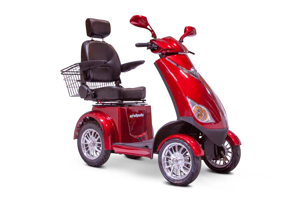 EWheels-EW-72: 4-Wheel Mobility Scooter-Heavy Duty 500 lbs Weight Capacity