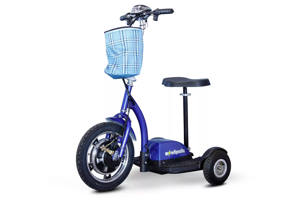 EWheels-EW-18- Dual Stand-N-Ride Scooter with Folding Tiller (Unassembled)