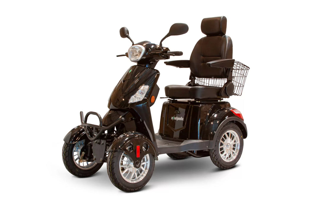 EWheels-EW-46: 4-Wheel Recreational Mobility Scooter-Heavy Duty 400 lbs