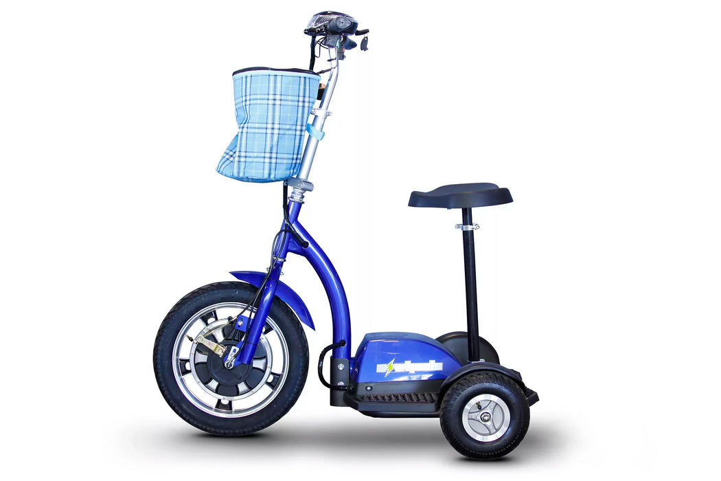 EWheels-EW-18- Dual Stand-N-Ride Scooter with Folding Tiller (Unassembled)