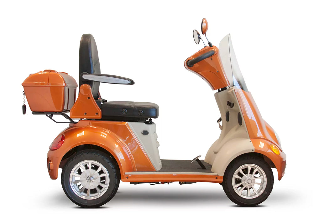 EWheels-EW-52-Sporty 4-Wheel Mobility Scooter-Heavy Duty 500 lbs Weight Capacity