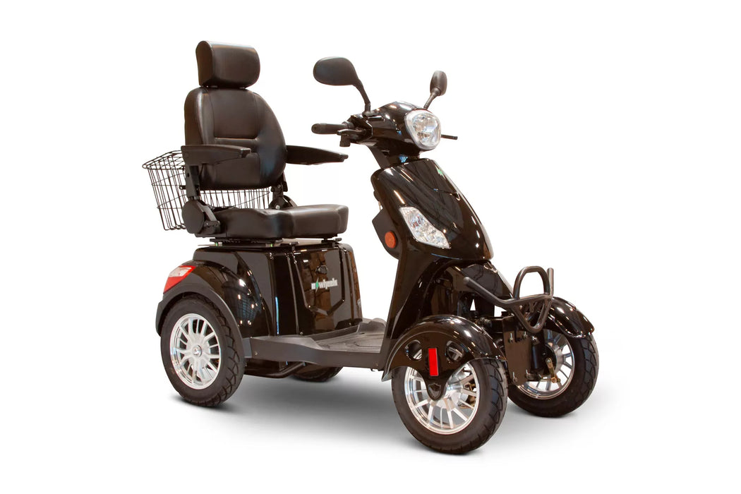 EWheels-EW-46: 4-Wheel Recreational Mobility Scooter-Heavy Duty 400 lbs