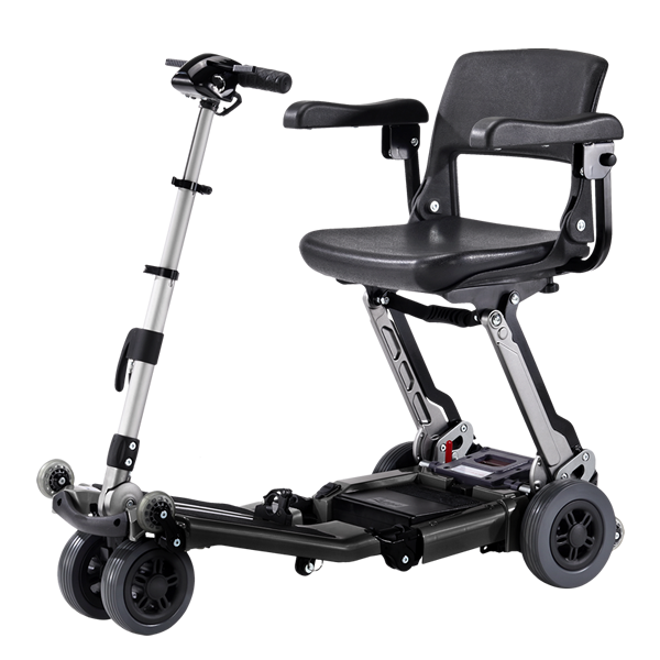 FreeRider USA-Luggie Elite-Folding Mobility Scooter-Heavy Duty Bariatric-320 lbs Weight Capacity