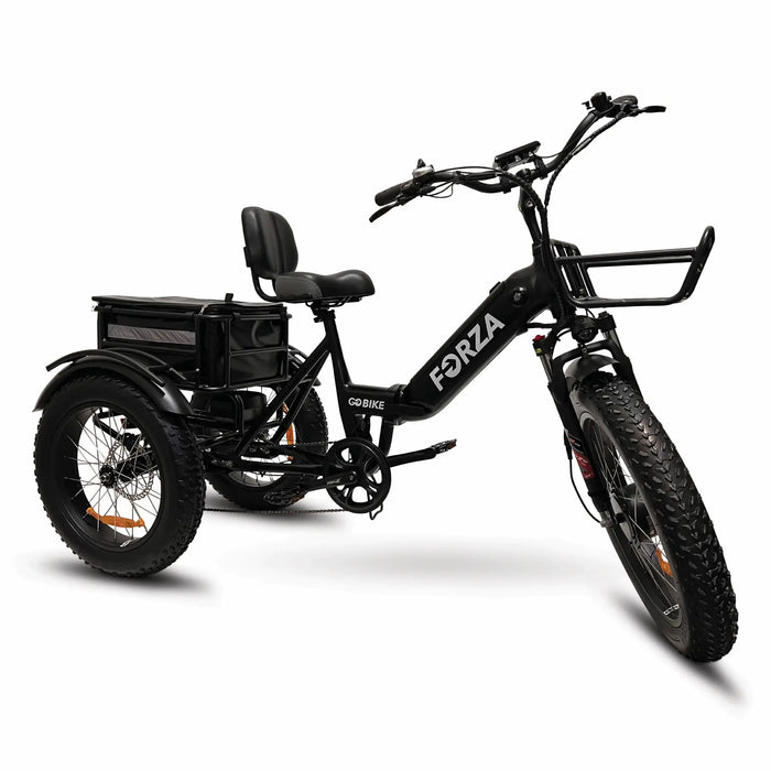 GOBike-FORZA Electric Tricycle-eBike-Heavy Duty-440 lbs Weight Capacity