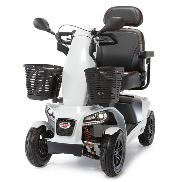 FreeRider USA-FR1-4 Wheel Mobility Scooter-Heavy Duty Bariatric-400 lbs Weight Capacity