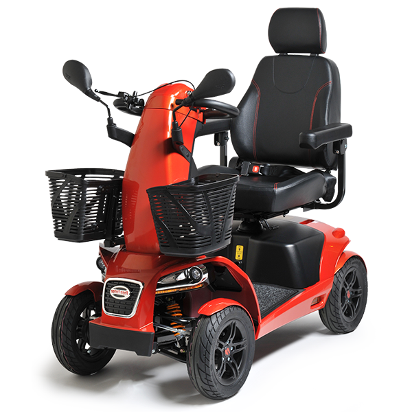 FreeRider USA-FR1-4 Wheel Mobility Scooter-Heavy Duty Bariatric-400 lbs Weight Capacity