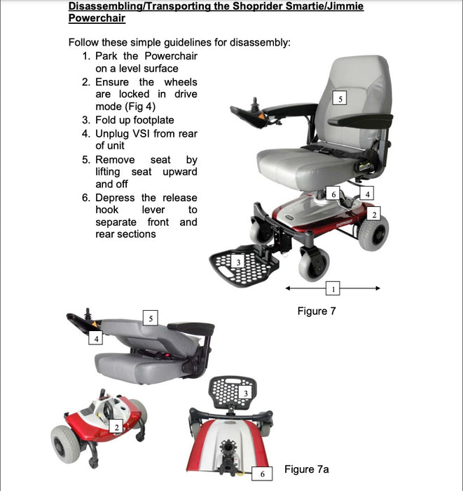 Shoprider-Smartie-UL8W-Power Chair-Power Wheelchair