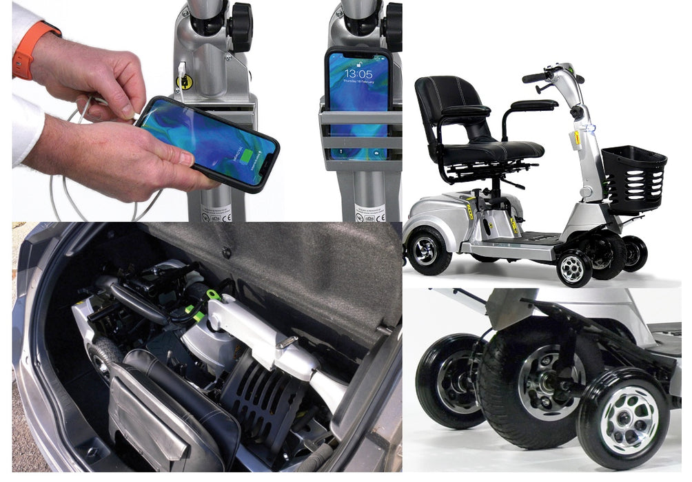 ComfyGO- Quingo Ultra Mobility Scooter-Travel Friendly-Foldable