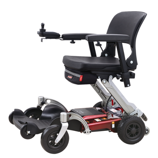 FreeRider USA-Luggie Chair-Folding Power Chair-Heavy Duty Bariatric-320 lbs Weight Capacity