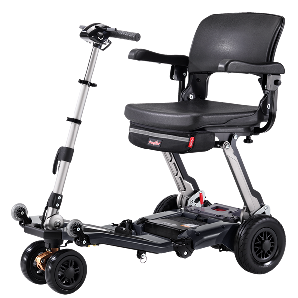 FreeRider USA-Luggie Super Plus-3 Folding Mobility Scooter-Heavy Duty Bariatric-360 lbs Weight Capacity