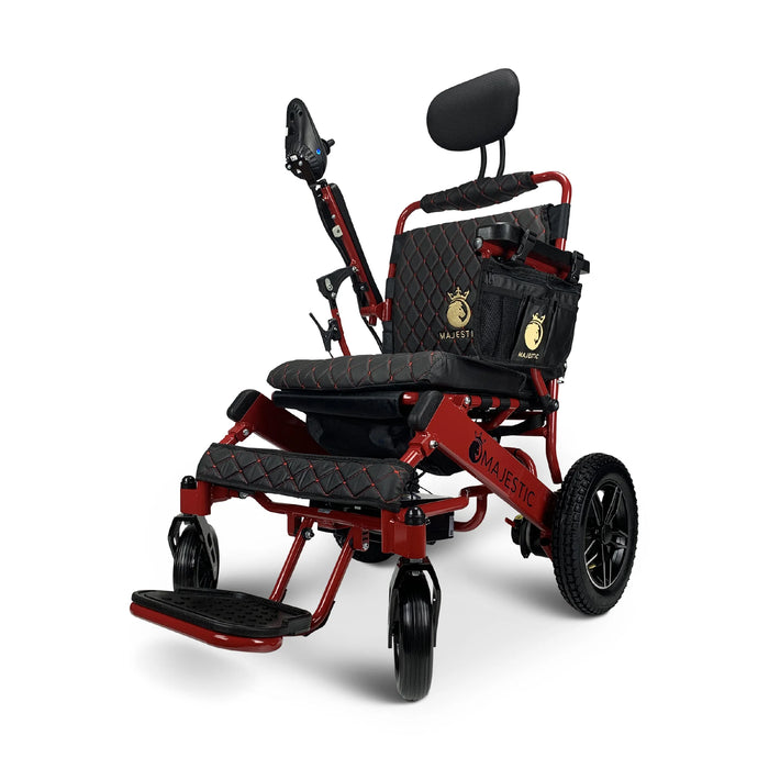 ComfyGO-MAJESTIC IQ-8000 Remote Controlled Lightweight Electric Wheelchair-Foldable