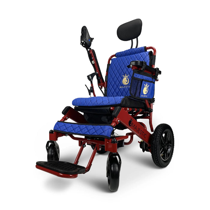 ComfyGO-MAJESTIC IQ-8000 Remote Controlled Lightweight Electric Wheelchair-Foldable