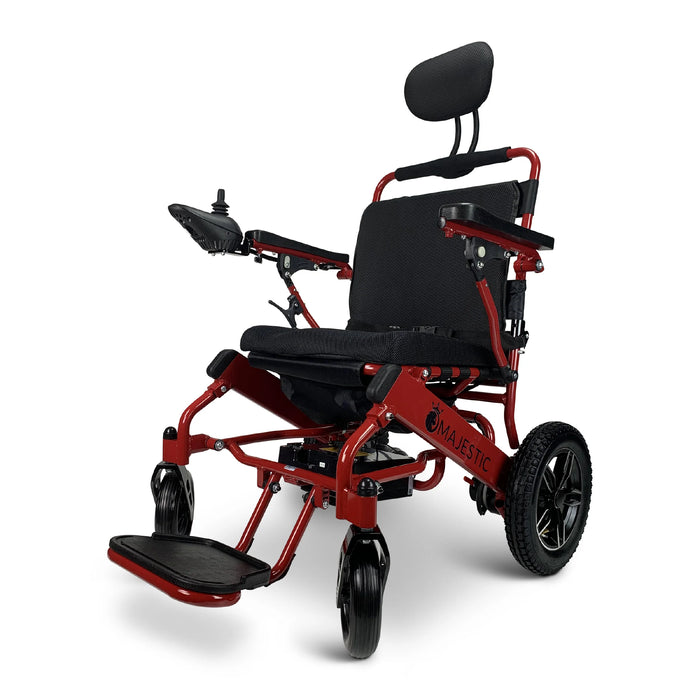 ComfyGO-MAJESTIC IQ-8000 Remote Controlled Lightweight Electric Wheelchair-Foldable