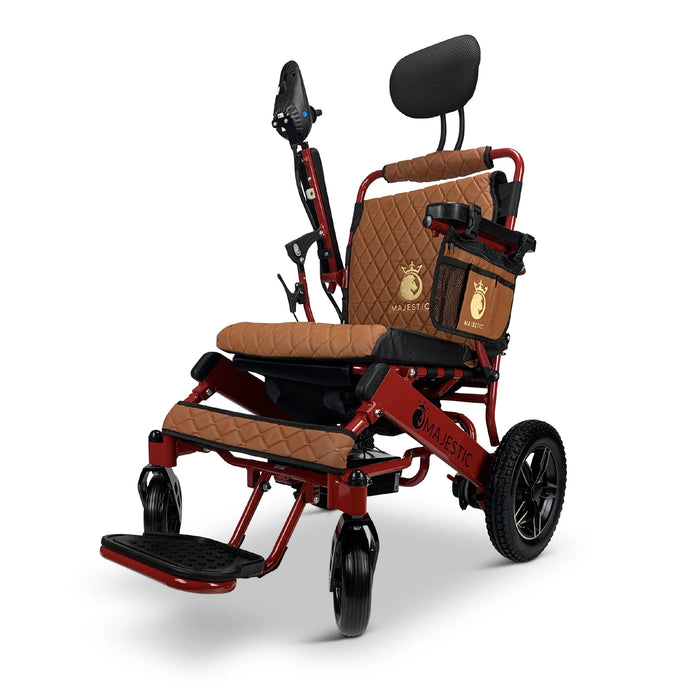 ComfyGO-MAJESTIC IQ-8000 Remote Controlled Lightweight Electric Wheelchair-Foldable