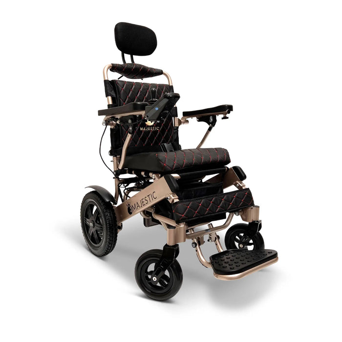 ComfyGO-MAJESTIC IQ-9000 AR-Auto Reclining Remote Controlled-Electric Wheelchair-Foldable