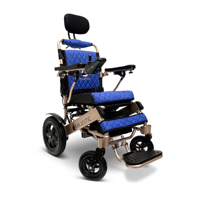 ComfyGO-MAJESTIC IQ-9000 AR-Auto Reclining Remote Controlled-Electric Wheelchair-Foldable